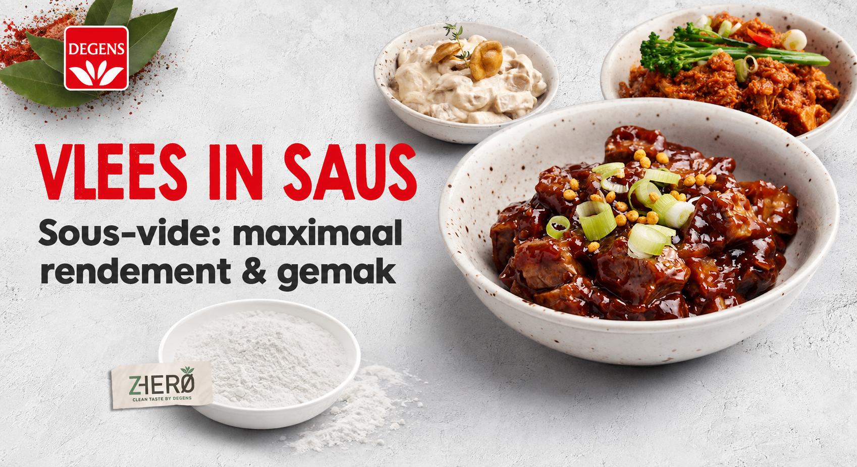 Vlees in Saus Sous-vide
