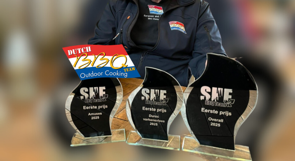 Dutch BBQ Team wint BBQ-wedstrijd in Zwolle
