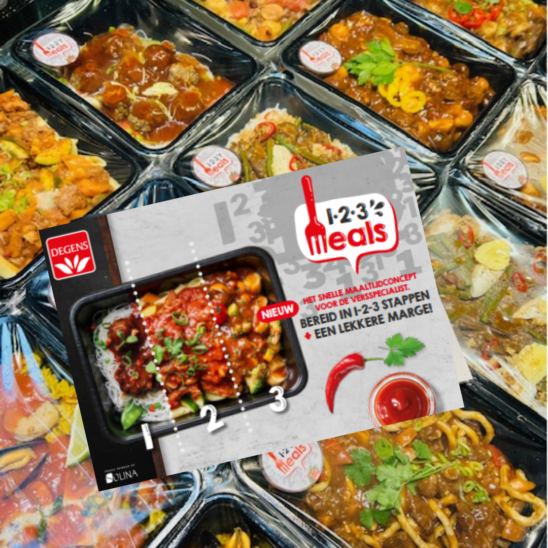 Meer omzet met verse maaltijden dankzij het 1-2-3 meals-concept